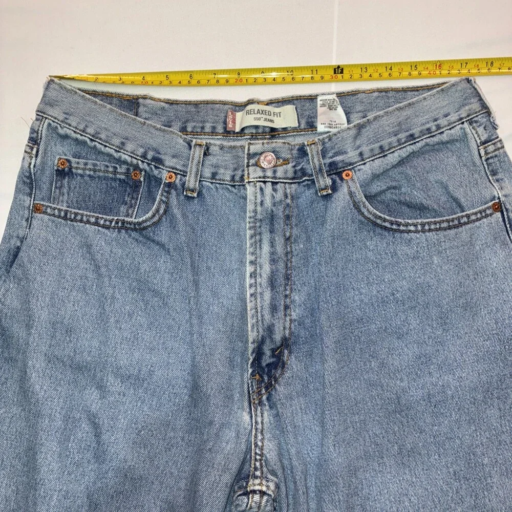 Levi Strauss 550 Relaxed Fit Y2K Jeans Men’s 38x32 (Waist 35)‎ Blue